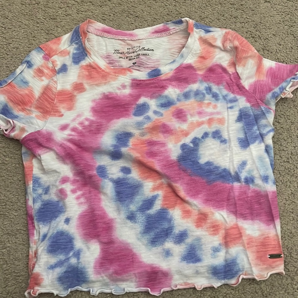 Tie dye crop top